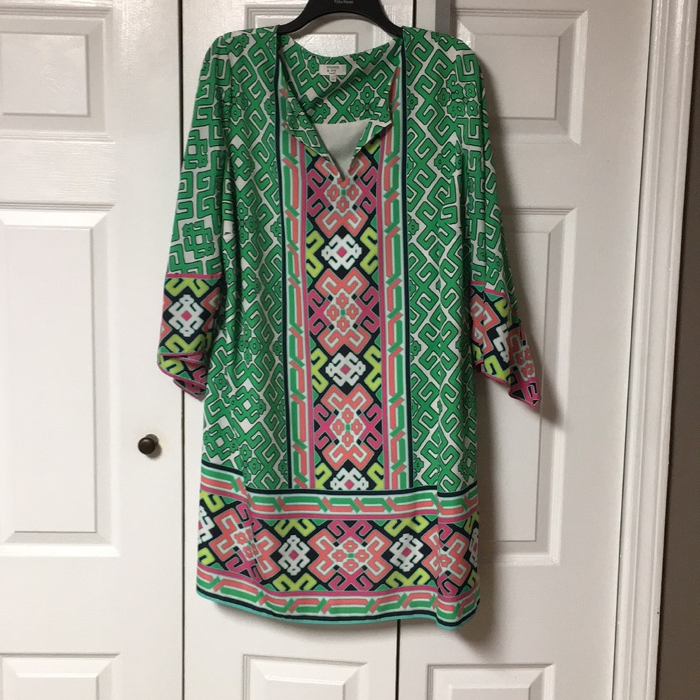Crown and Ivy Dress- Celtic Design